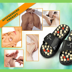 DELPHI SPACE™ MAGNETIC ACUPRESSURE YOGA THERAPY PADUKA (SLIPPERS)⭐⭐⭐⭐⭐4.8/5 CUSTOMER RATING